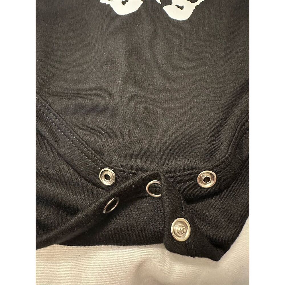 Workin' In The Garage With Daddy Baby Bodysuit Black 3-6M Unisex - Picture 4 of 4